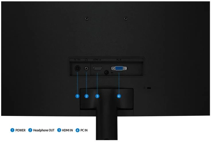 Monitorius - Samsung LS27D392GAUXEN 27" 100Hz 4ms HDMI VGA