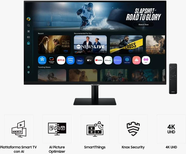 Monitorius Samsung (32") 80.0cm S32FM700UU 16:9 M70F