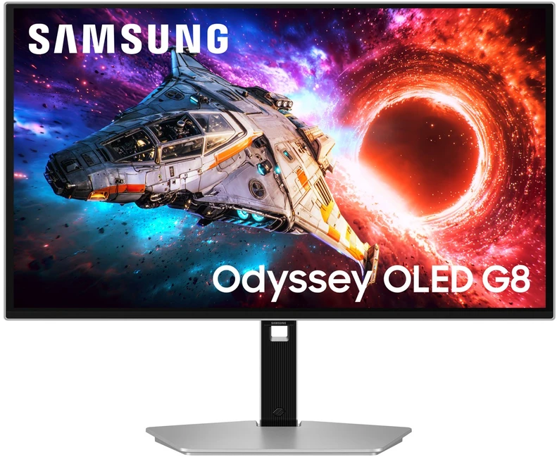 Samsung | LS27HG800SUXEN | 27 " | QD-OLED | 16:9 | 240 Hz | 0.03 ms | 3840 x 2160 pikselių | 250 cd/m² | HDMI jungtys quantity 2 | Sidabrinis
