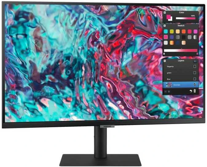 Monitorius - Samsung S27B800TGU 27" 4K UHD IPS Thunderbolt 4 Juodas