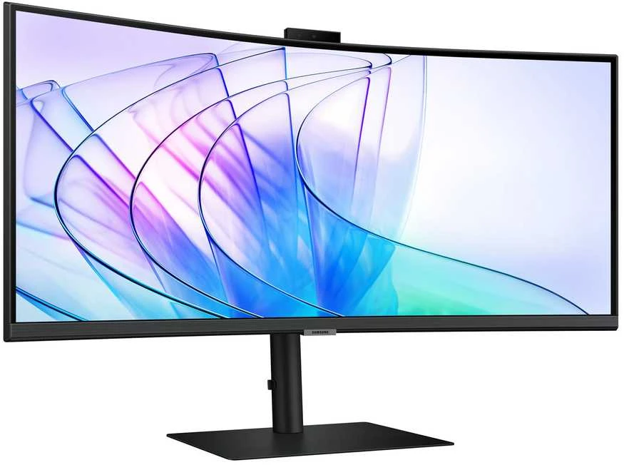 Monitorius Samsung ViewFinity S6 S65VC QHD LS34C652VAUXEN/Curved/Ultra WQHD/21:9/350 cd/㎡/USB Type-C/Adaptive image/100 Hz refresh rate