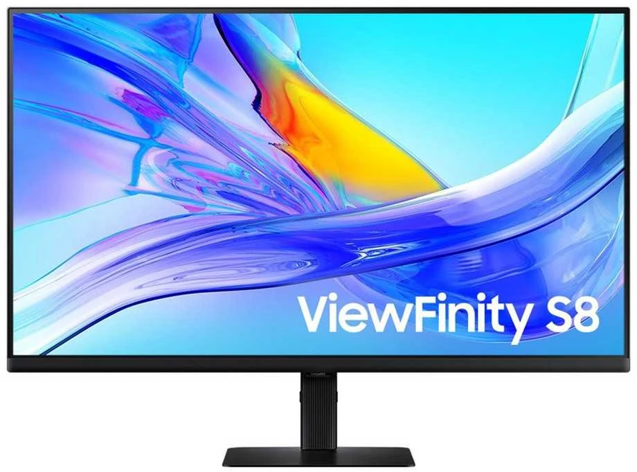 Monitorius - Samsung ViewFinity S8 S80D 32", 4K Lygus Ekranas, Juodas