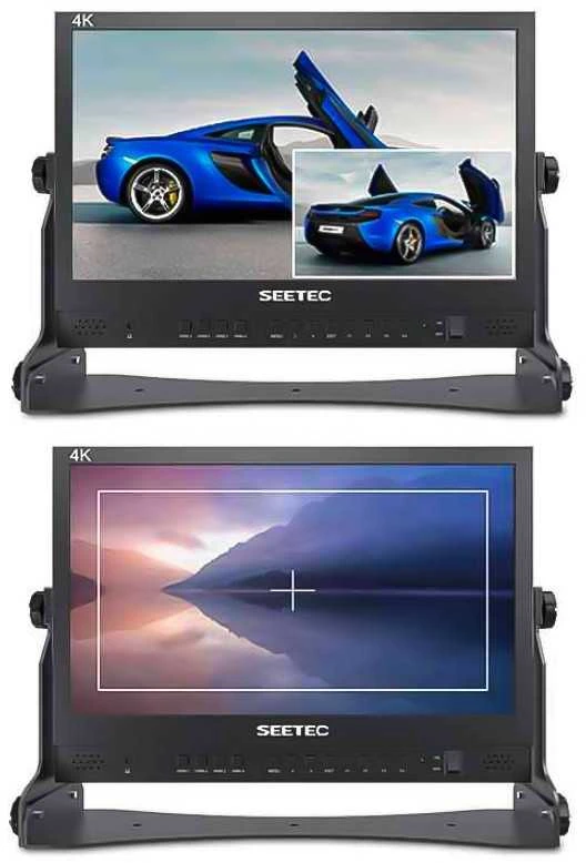 Seetec monitorius ATEM156 4 HDMI 15.6" Video Monitorius For Live Streaming