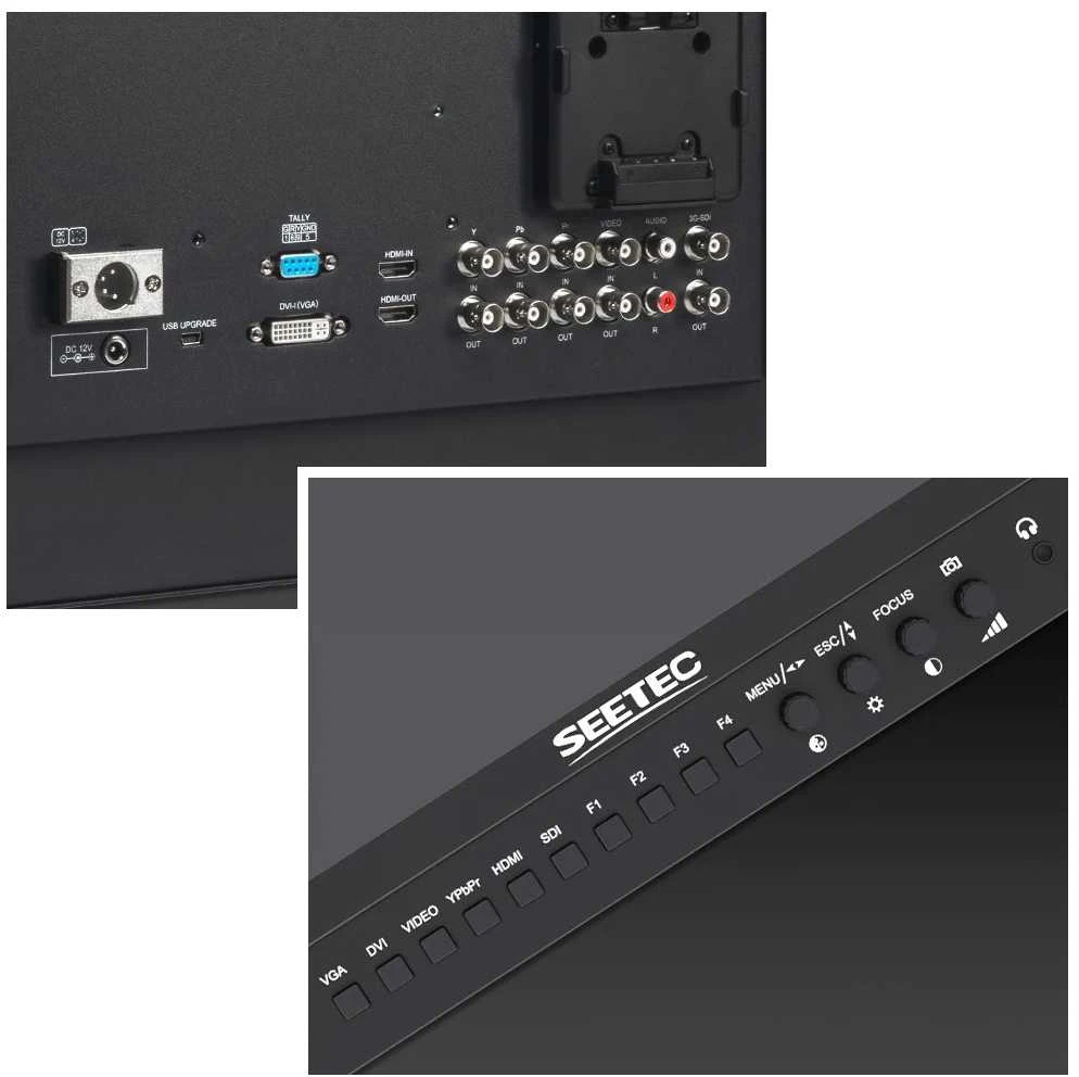 Monitorius - SEETEC P238-9HSD-CO 23.8" IPS Full HD 178° HDMI 3G-SDI TALLY