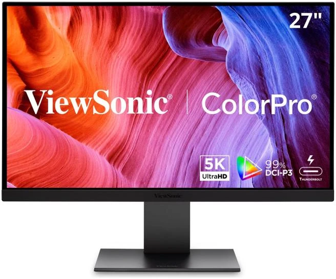 Monitorius „ViewSonic ColorPro VP2788-5K“ – „Thunderbolt 4“ | 99 % DCI-P3 | 27 colių