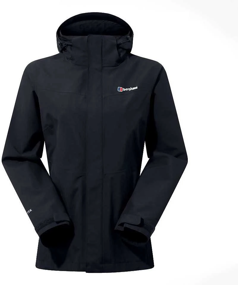 BERGHAUS Hillwalker Gore-Tex InterActive Jacket - women's jacket, dydis S (juodas)