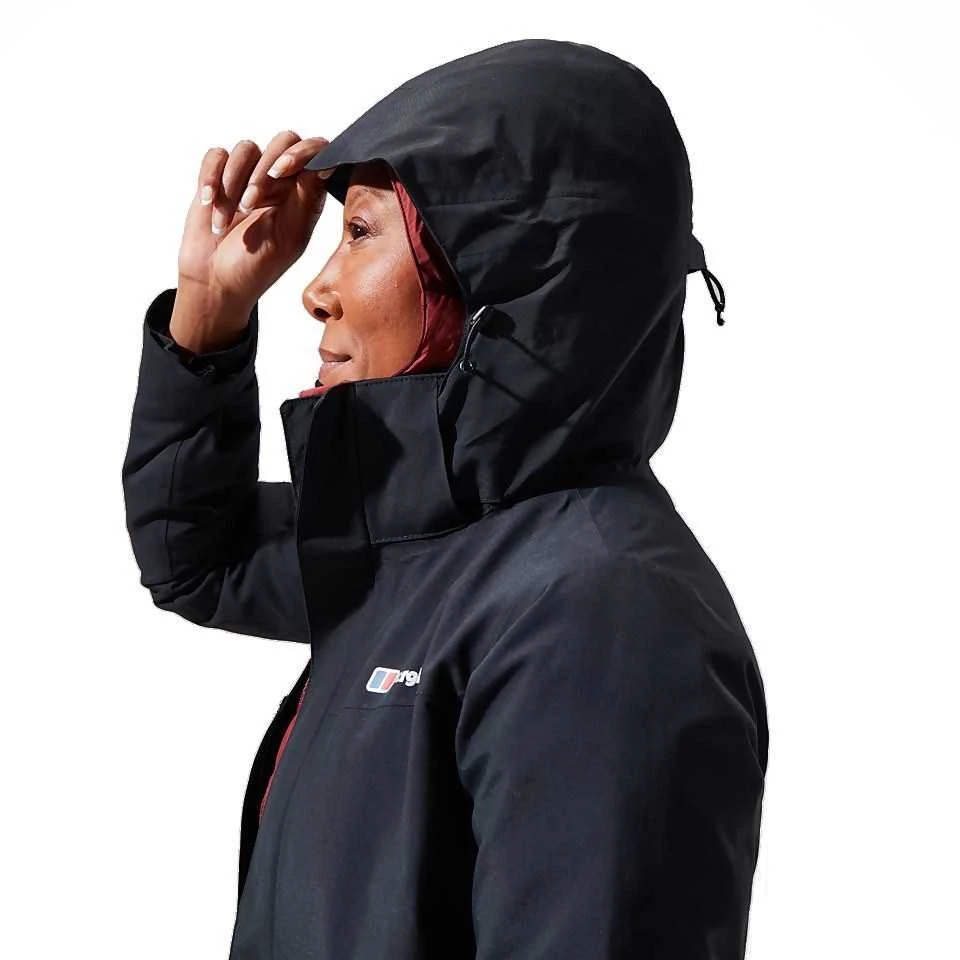 BERGHAUS Hillwalker Gore-Tex InterActive Jacket - women's jacket, dydis S (juodas)
