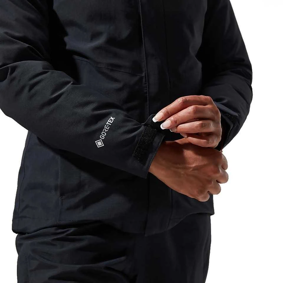 BERGHAUS Hillwalker Gore-Tex InterActive Jacket - women's jacket, dydis S (juodas)