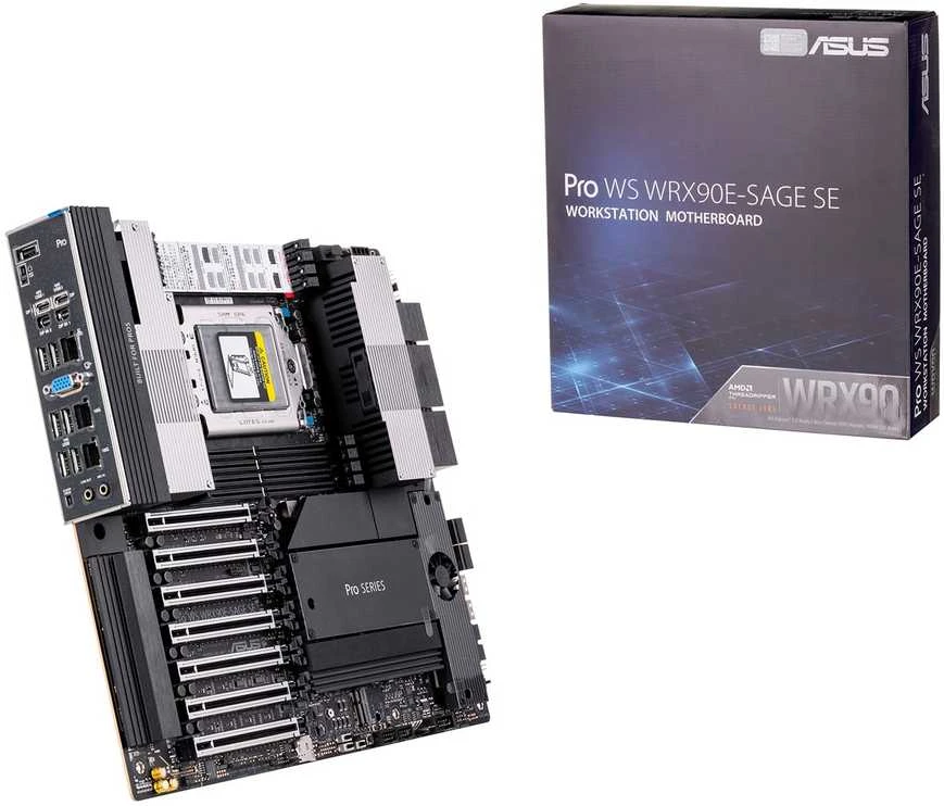 Pagrindinė plokštė ASUS PRO WS WRX90E-SAGE SE