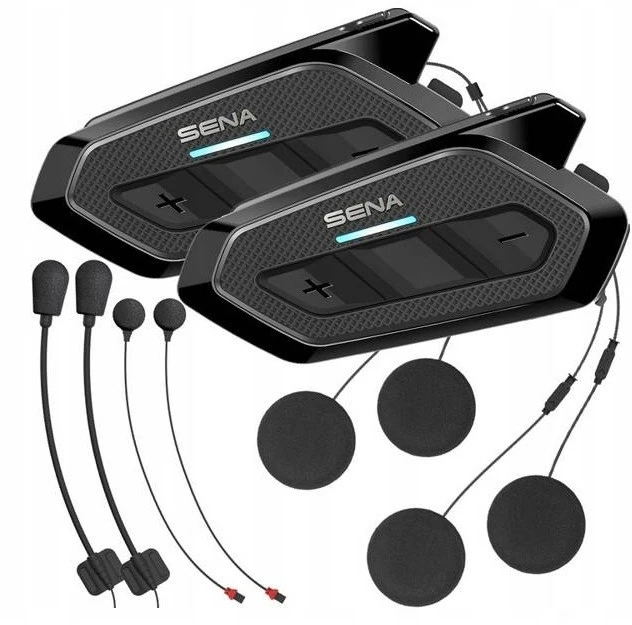 Motociklo Interkomas - Sena Spider RT1 Dvigubas Rinkinys