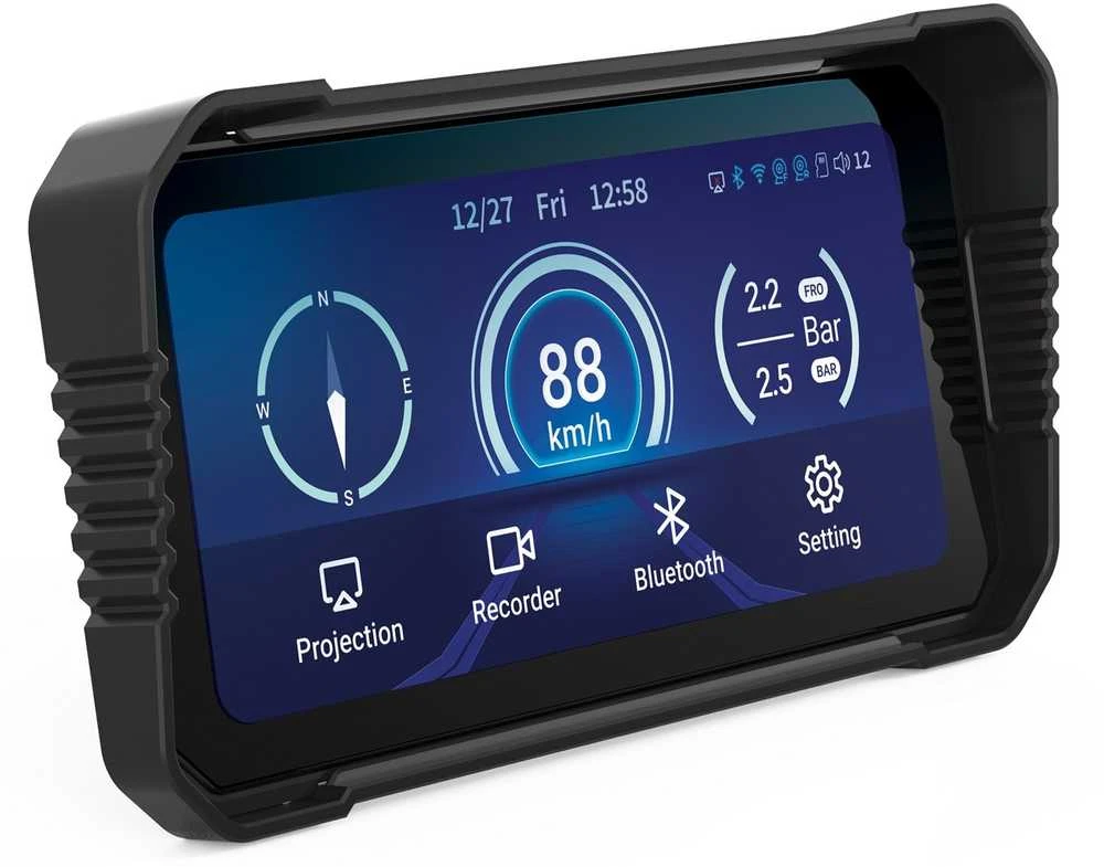 Navitel dviguba vaizdo registratorius ir išmanusis „Moto“ įrenginys („Carplay“, „Android Auto“) | Dviguba vaizdo registratorius ir išmanusis „Moto“ įrenginys („Carplay“, „Android Auto“) | „Wi-Fi“
