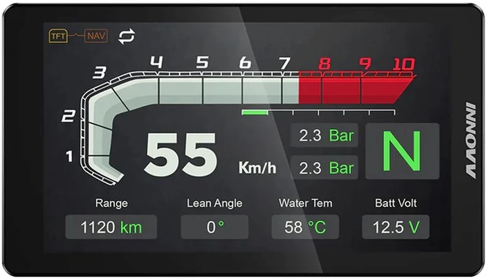 Motorcycle CarPlay INNOVV N2 BMW NAV DISPLAY
