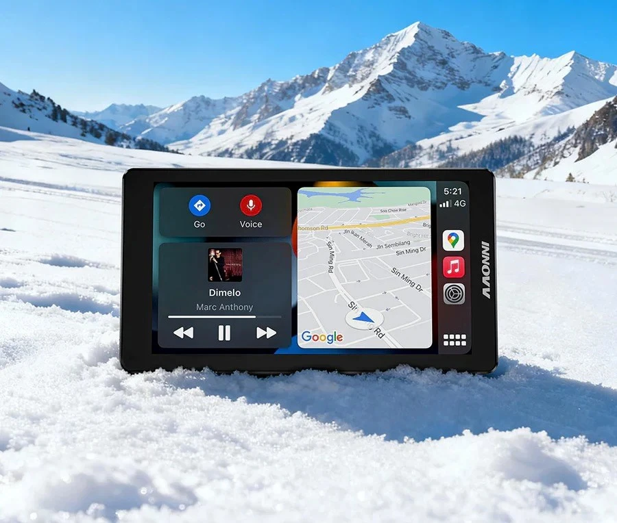 Motorcycle CarPlay INNOVV N2 BMW NAV DISPLAY