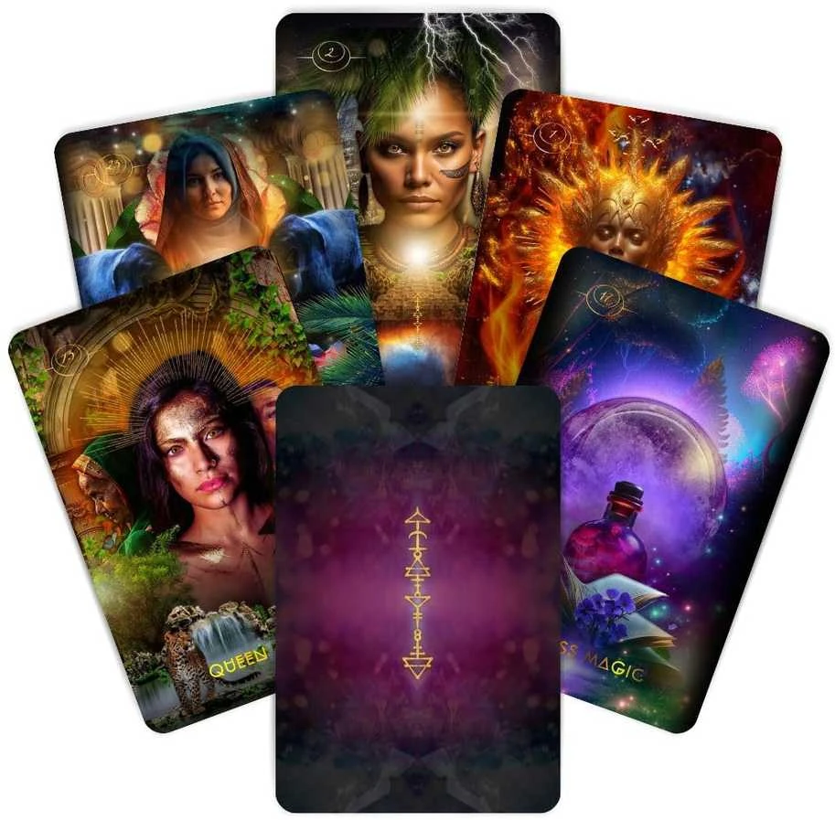 Muse Oracle Press Orakulo kortų rinkinys - Creatrix Awakened Oracle Deck, 33 Kortos, Instrukcijos, 13.6 x 10 x 2.5 cm