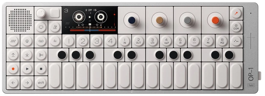 Muzikos kūrimo stotelė - Teenage Engineering OP-1 Field 24 Pilka