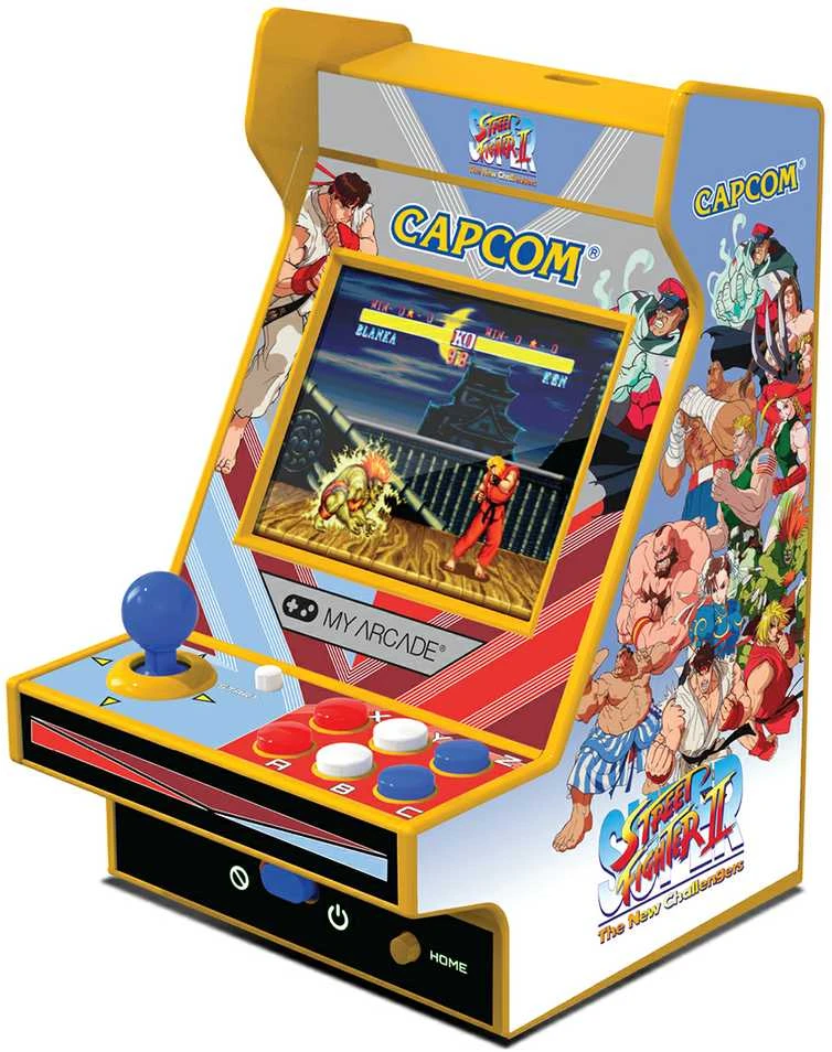 MY ARCADE Mano Arcade Nano Player Pro Super Street Fighter 2 2 Žaidimai