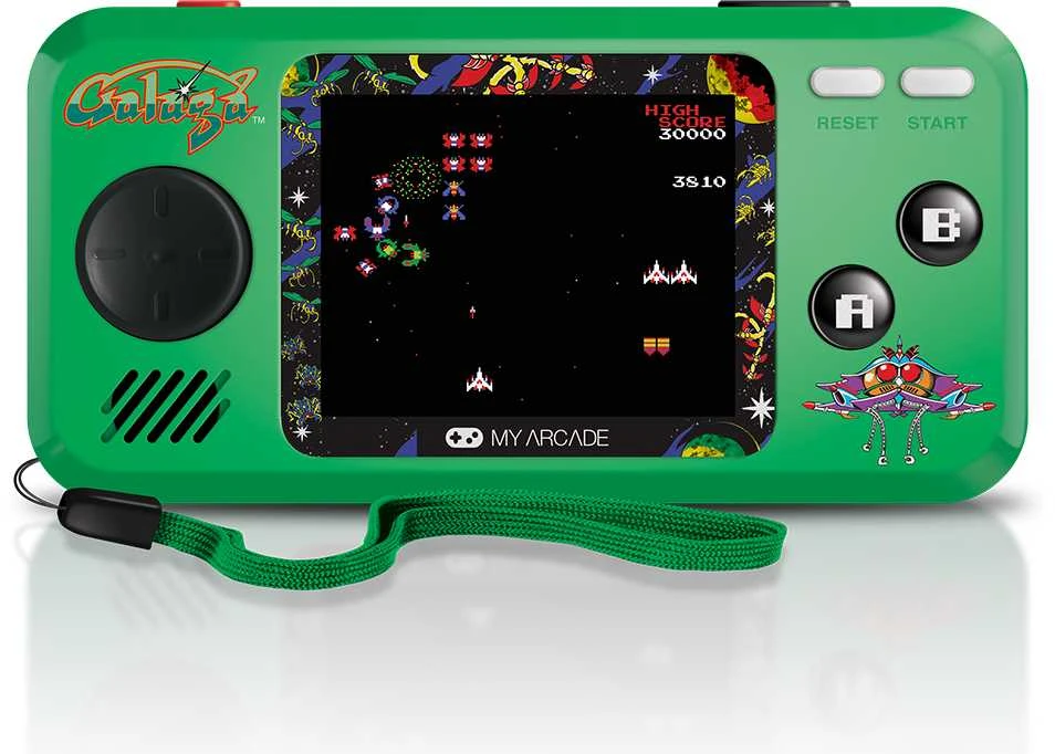 MY ARCADE Mano Arcade Pocket Player Galaga 3 Žaidimai