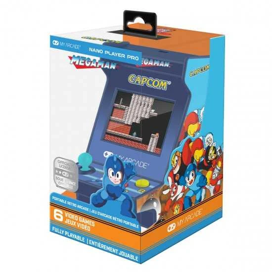 MY ARCADE Mano Arkadinis Nano Grotuvas Megaman 6 Žaidimai 4,5"