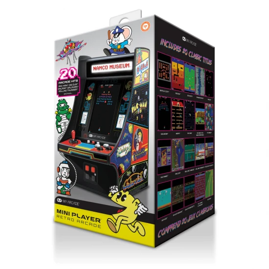 „My Arcade Mini Player Namco Museum 20“ žaidimų