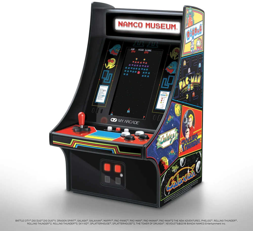 „My Arcade Mini Player Namco Museum 20“ žaidimų