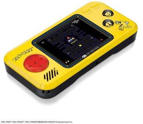 MY ARCADE Mano arkadinis kišeninis žaidėjas Pacman 3 žaidimai