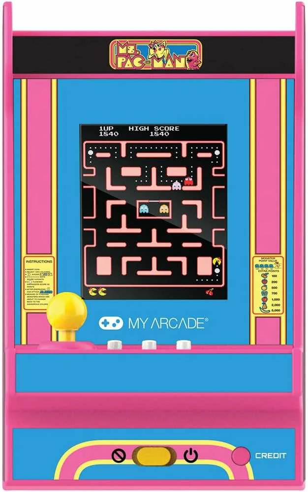 MY ARCADE Žaidimų Konsolė Ms Pacman 4,5"