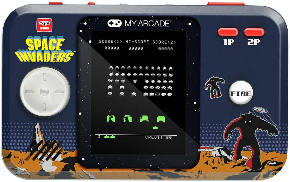 MY ARCADE Žaidimų Konsolė Player Pro Space Invaders