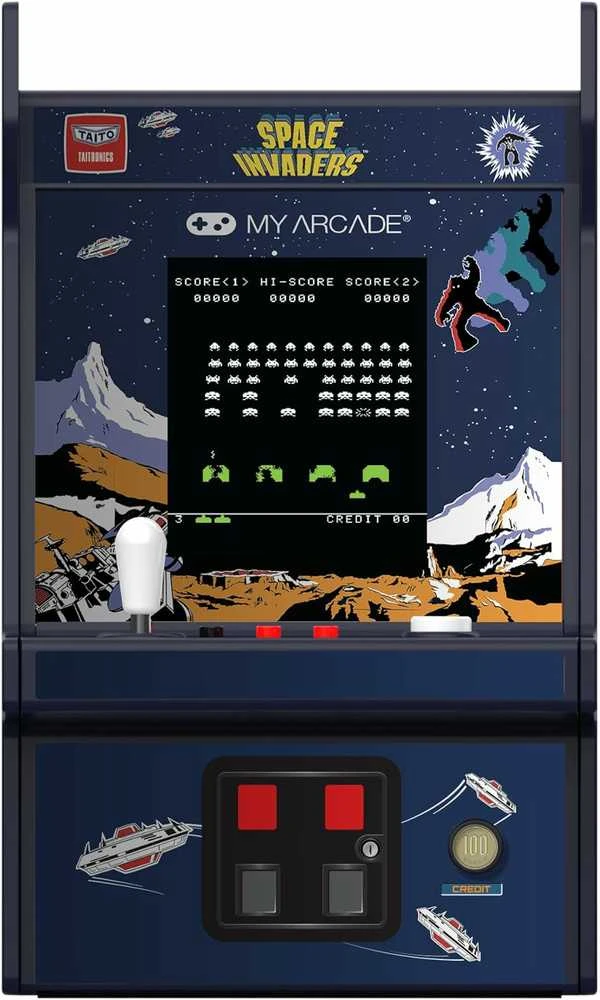 MY ARCADE Žaidimų Konsolė Pro Space Invaders 6,75"