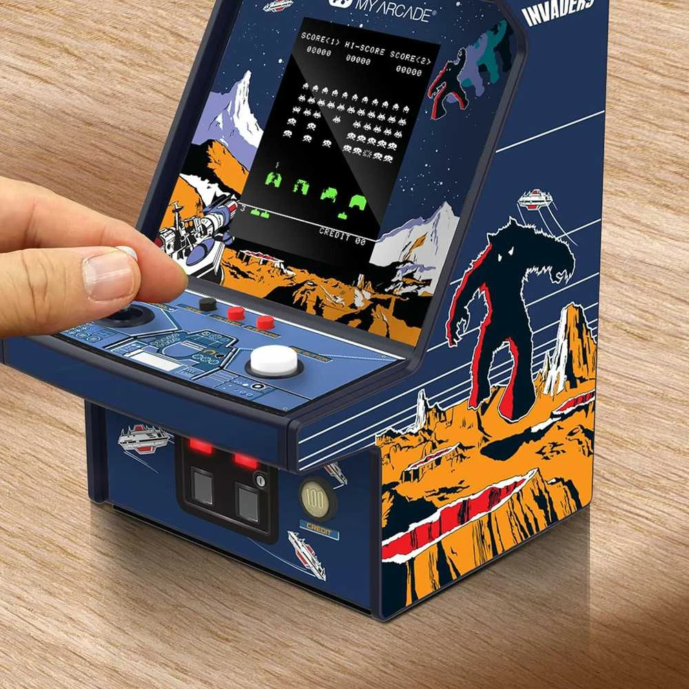 MY ARCADE Žaidimų Konsolė Pro Space Invaders 6,75"
