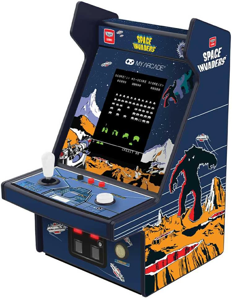 MY ARCADE Žaidimų Konsolė Pro Space Invaders 6,75"