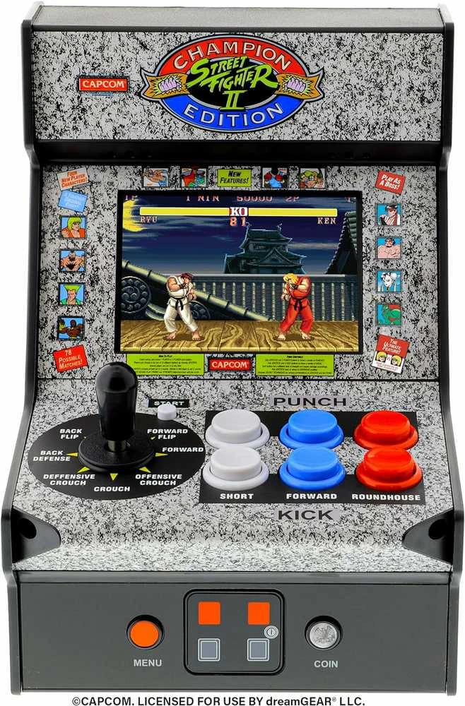 MY ARCADE Žaidimų Konsolė Street Fighter 2