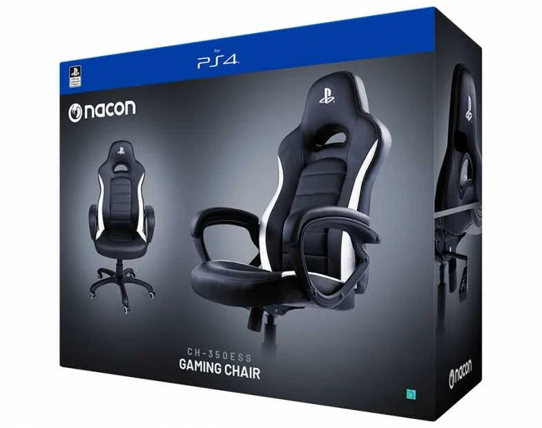 Nacon Oficiali Playstation Žaidimų Kėdė Ch-350 Juoda