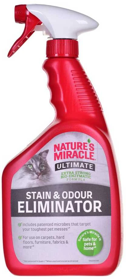 Dėmių ir kvapų valiklis katėms Nature's Miracle SET-IN OXY Stain&Odour REMOVER CAT, 709ml