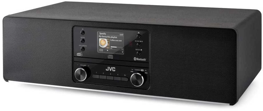JVC RD-E984B - Universalus mini bokštas, juodas