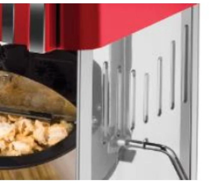 Namų ir Virtuvės Įranga - Unold Popcornmaker Retro, Nelipnus Puodas, Integruota Šviesa, Raudona