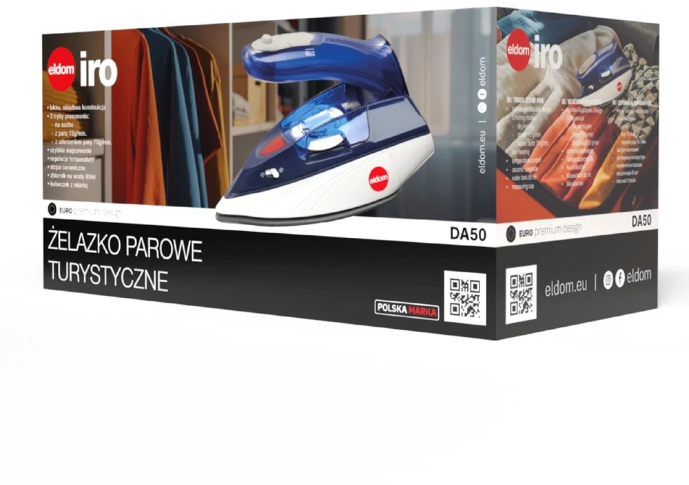 ELDOM DA50 TRAVEL IRON