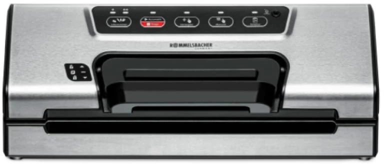 Rommelsbacher vakuuminė pakavimo mašina 120 W, nerūdijančio plieno korpusas, VAC385