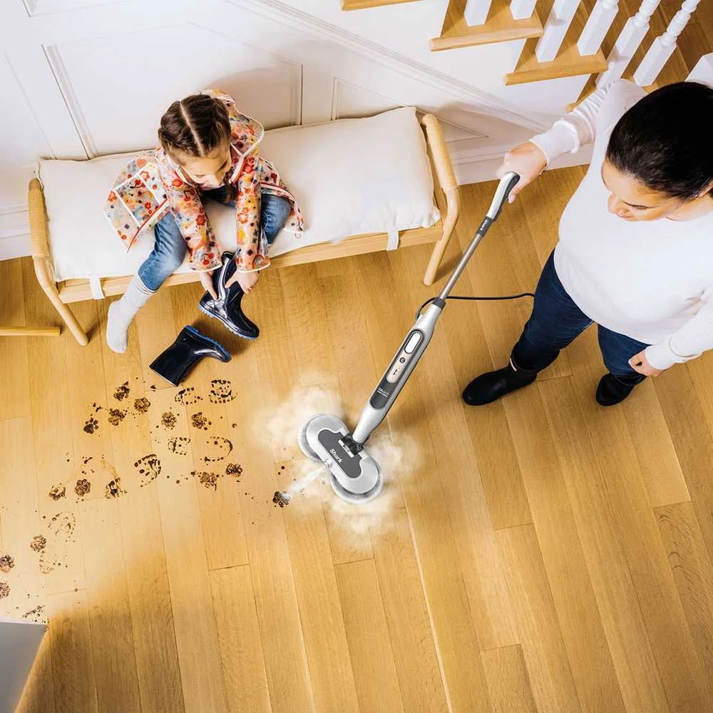 Sharkclean S8201EU stick vacuum/electric broom AC Wet 1120 W Juodas, Pilkas, Baltas