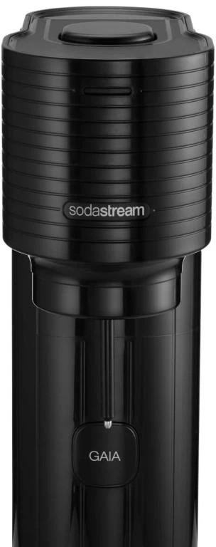 Gazuotų gėrimų gaminimo aparatas SodaStream Gaia, juodos spalvos