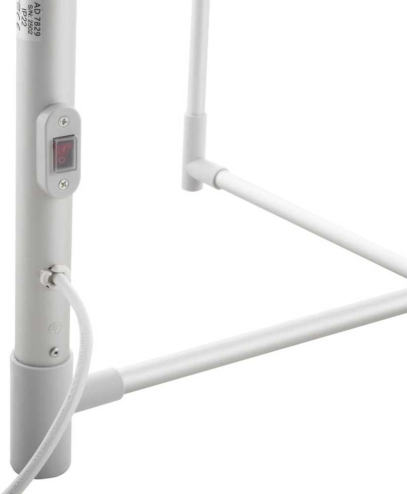 Adler | Foldable Electric Clothes Dryer | AD 7829 | 300 W | Sidabrinis/Baltas