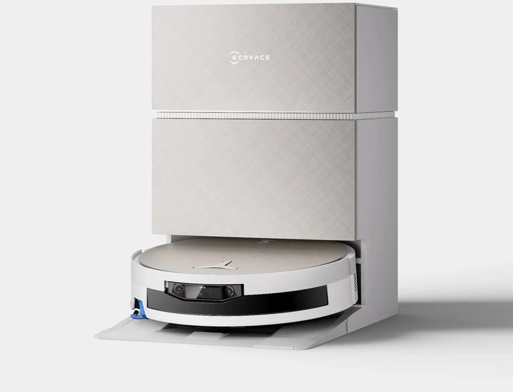 Namų ir virtuvės prietaisas - Ecovacs X12 PRO 22000 Pa siurbimo savaiminio ištuštinimo robotas dulkių siurblys baltas