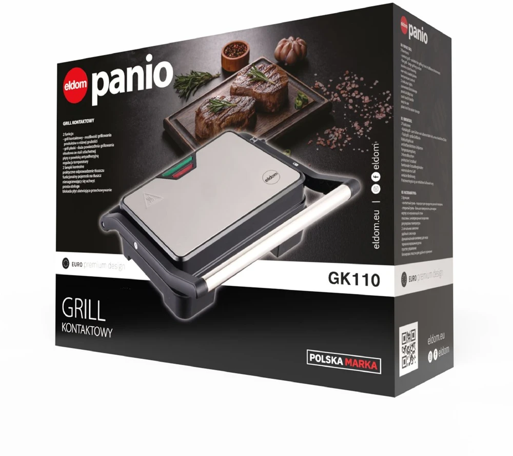 ELDOM KONTAKTINIS GRILIS GK110