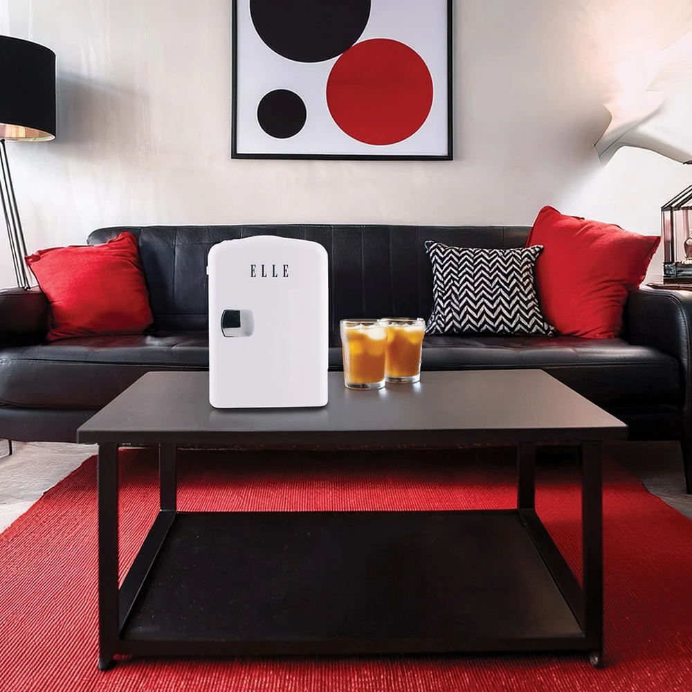 ELLE Home Mini Šaldytuvas ESDAF101WHEU 4L Baltas
