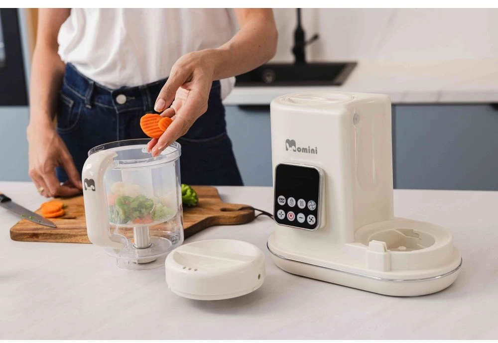 Namų ir Virtuvės Prietaisas - Momini Minichef Garų Multi-Blenderis 7in1 Su Buteliuko Šildymo Funkcija