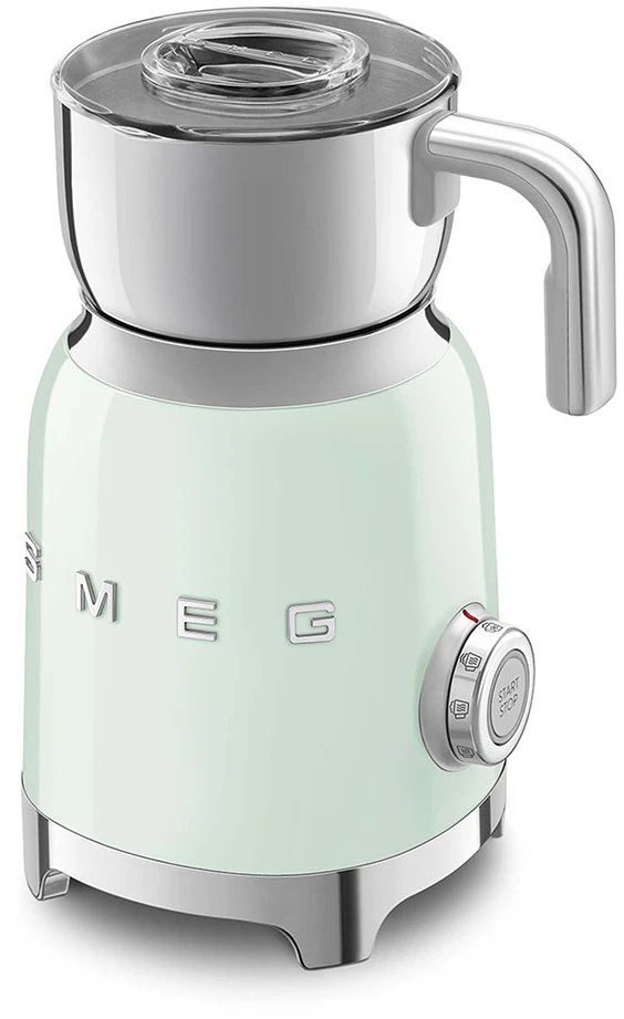 Namų ir Virtuvės Prietaisas - SMEG Pieno Putų Plakiklis MFF11PGEU 500W 250ml Žalias