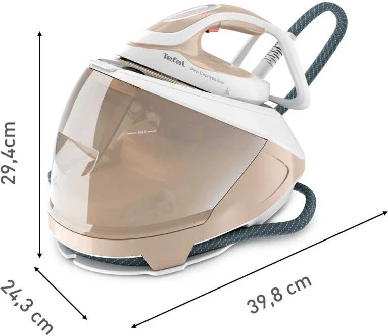Garų lyginimo stotis Tefal Pro Express GV9E22E0 | 2200 W | 1.8 L | 7.5 bar | Balta