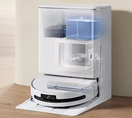 Namų Įranga - Ecovacs Deebot T90 Omni 16,600 Pa Siurbimo Galia, 170 Min Veikimo Laikas, Mopuotas Baltas