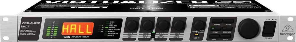 Efektų procesorius - Behringer FX2000 46,875 kHz pilkas juodas