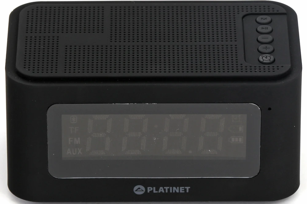 Garsiakalbis - Platinet PMGC5B Bluetooth Žadintuvas Su FM Radiju, 5 W, USB, Micro SD, 3,5 mm, LED, 1 200 mAh