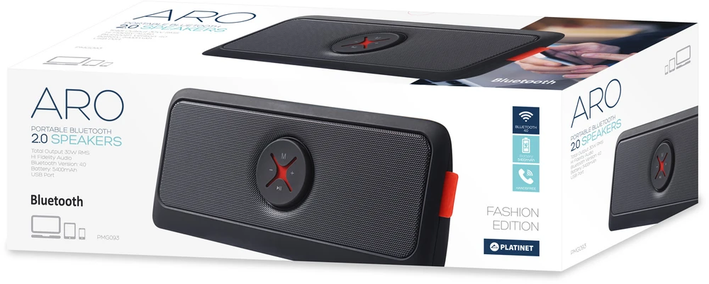 Garsiakalbis - Platinet Aro BT PMG093 30 W 5 400 mAh